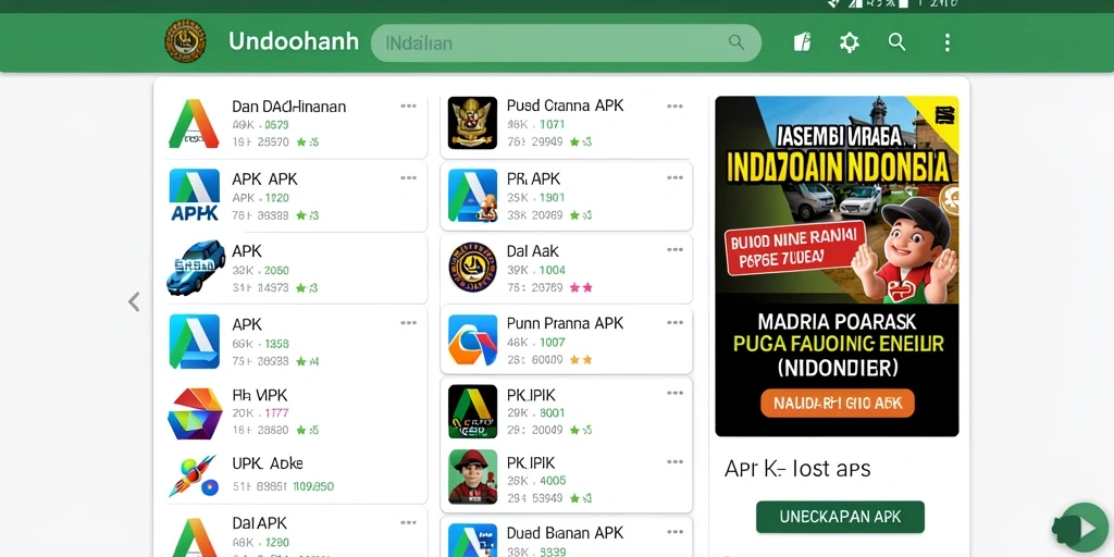 Screenshot menampilkan level yang penuh warna dan menarik.