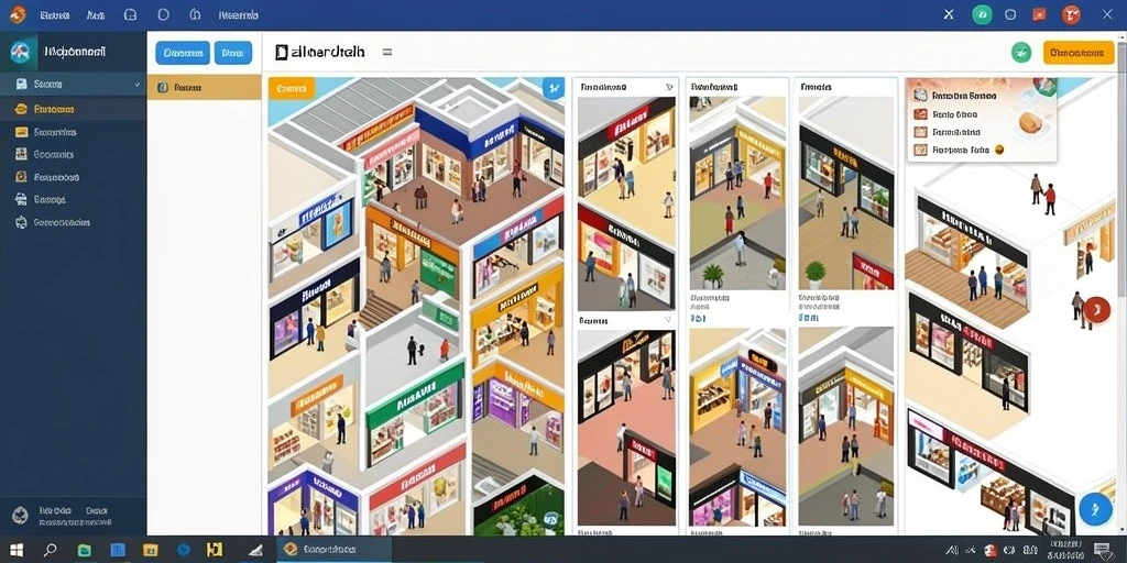 Tampilan antarmuka yang user-friendly dan mudah dinavigasi.