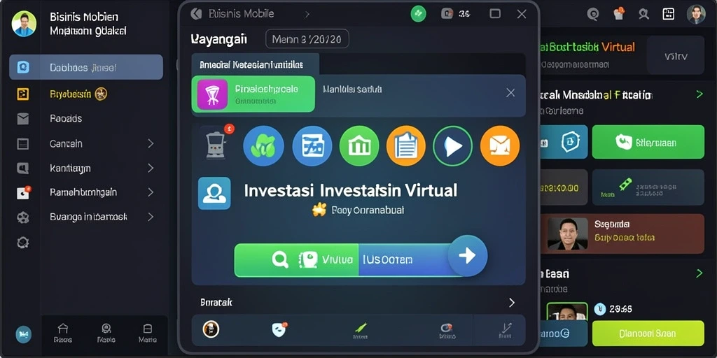 Tampilan antarmuka pengguna yang intuitif.