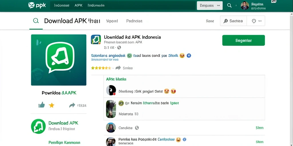 Tampilan awal yang menarik dan intuitif.