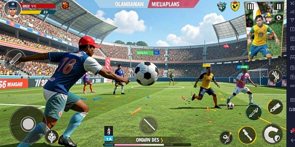 Tampilan menu utama yang menarik dan intuitif.