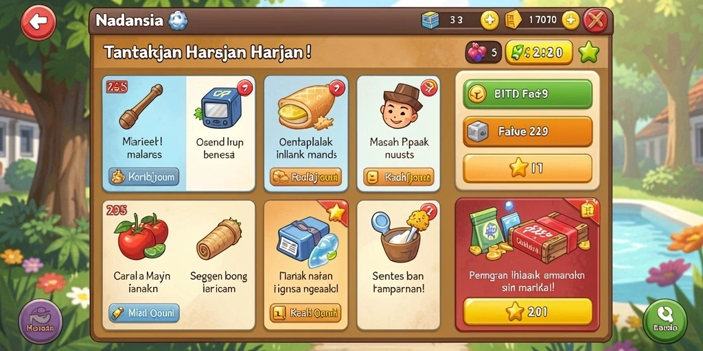 Tampilan antarmuka yang menarik dan mudah dipahami.