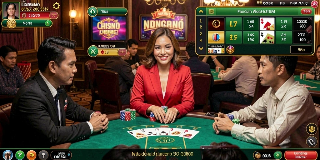 Tangkapan layar menunjukkan aksi seru dalam permainan.