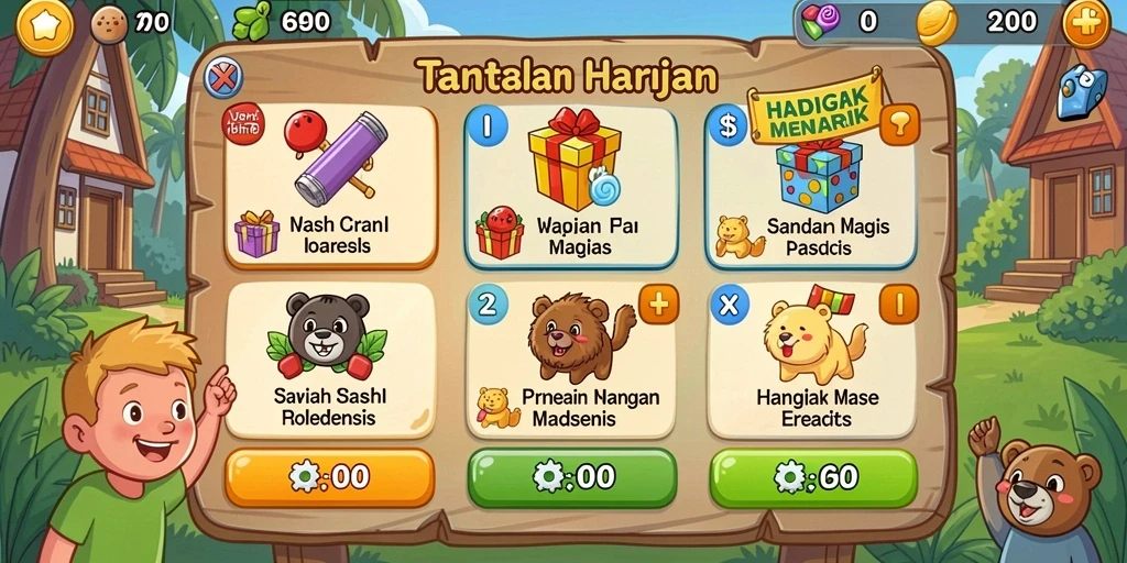 Antarmuka pengguna yang intuitif dan menarik.