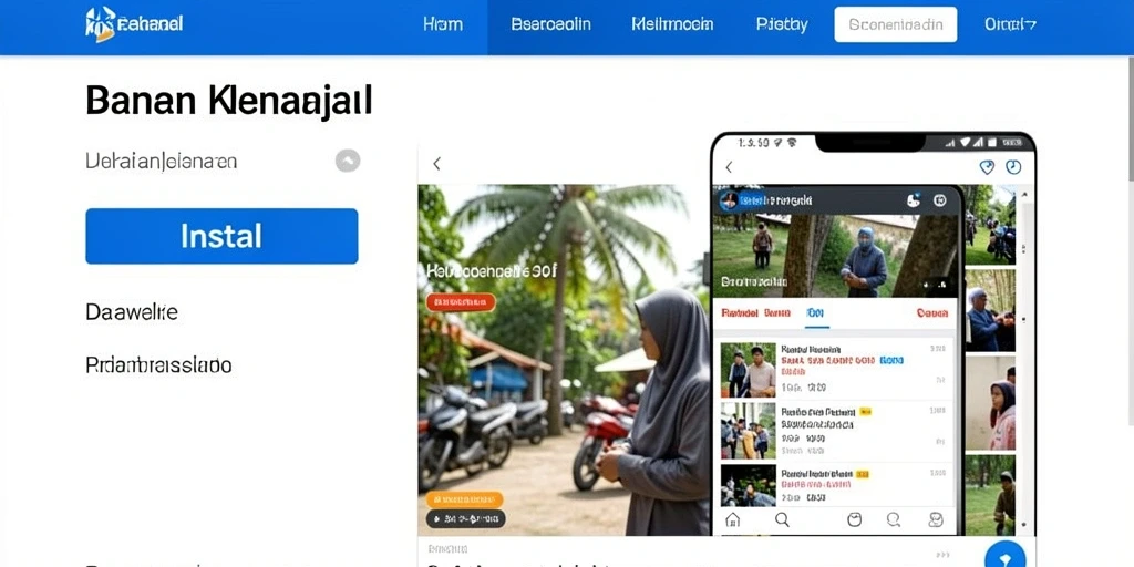 Tampilan utama aplikasi PASAR123 yang menarik dan mudah digunakan.