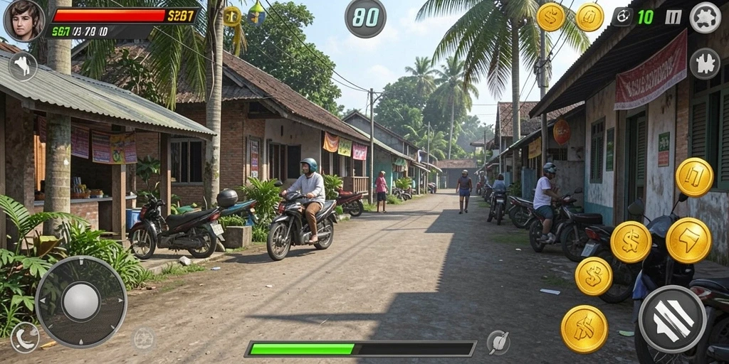 Tampilan menarik dari permainan slot yang tersedia.