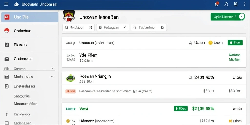 Tampilan antarmuka yang intuitif dan mudah digunakan.