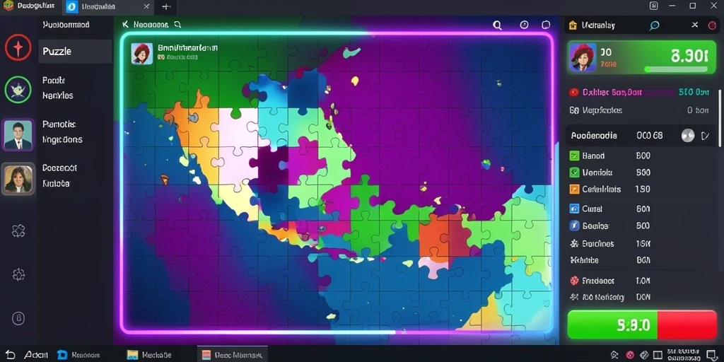 Tampilan antarmuka game yang menarik dan intuitif.