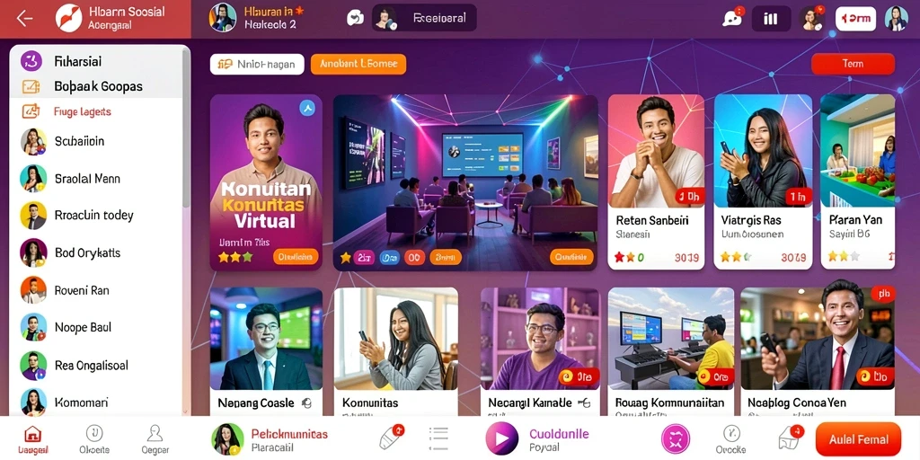 Tampilan antarmuka yang atraktif dan user-friendly.