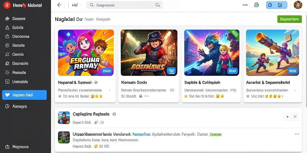 Tampilan antarmuka yang user-friendly.